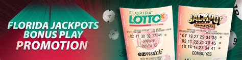 JACKPOT RAFFLE PROMOTION IS EASY AS 1-2-3. Receive your Raffle coupon after buying a $10 qualifying jackpot game ticket. Redeem your Raffle coupon for a Raffle ticket and be automatically entered into the next Raffle drawing. Compare your Raffle ticket number to the 100 Raffle winning numbers drawn and collect your $500 prize at any Florida .... 