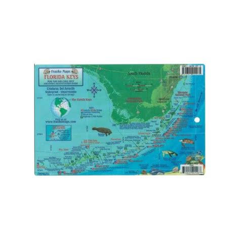 Florida keys dive map reef creatures guide franko maps laminated fish card. - Lg 26ln460r led tv service handbuch.