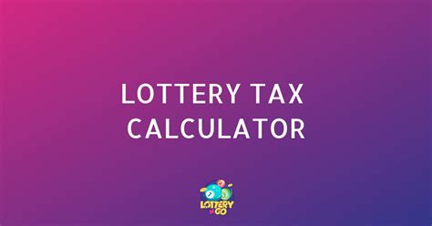 Florida lottery tax calculator. Things To Know About Florida lottery tax calculator. 