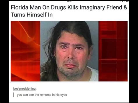 Florida Man is a Twitter feed that curates news headline descriptions of bizarre domestic incidents involving a male subject residing in the state of Florida. The tweets are meant to be humorously read as if they were perpetrated by a single individual dubbed “the world’s worst superhero.” In March 2019, a "Florida Man Challenge" game began trending across various social media platforms ... . Florida man july 19