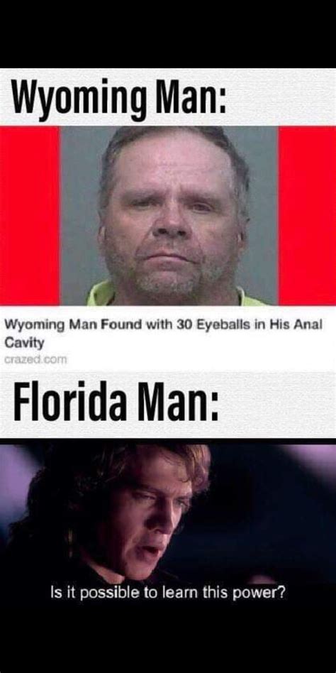 Florida Man is a meme that refers to the bizarre and often