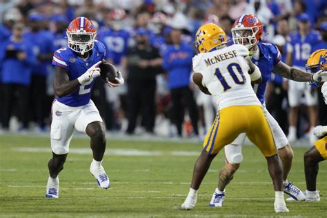 Florida runs wild and ends a 4-game skid with a 49-7 romp against lower-division McNeese