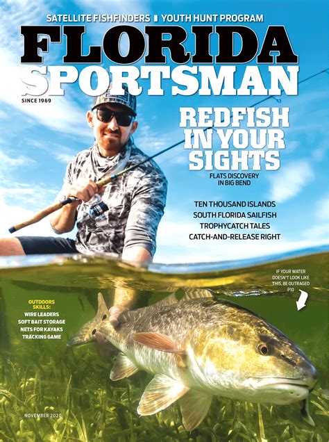 Florida sportsman magazine. Florida Sportsman magazine covers a wide range of topics related to fishing, hunting, boating, and other outdoor activities. The magazine's in-depth articles provide readers with tips and tricks on everything from freshwater fishing to saltwater fishing, from inshore to offshore, and from bass to billfish. Additionally, the magazine features guides to the best … 