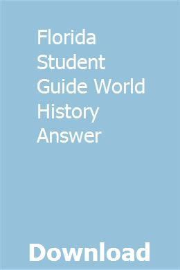 Florida student guide us history answers. - De la révolution au coup d'etat, 1848-1851.