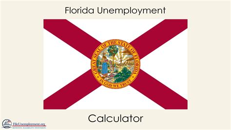 Florida unemployment calculator. .  ...