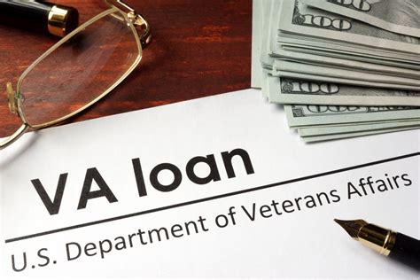 The VA guarantees a portion of the loan, allowin