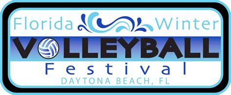 Florida winter volleyball festival. Sports event in Daytona Beach, FL by Ocean Center on Sunday, January 12 2020 