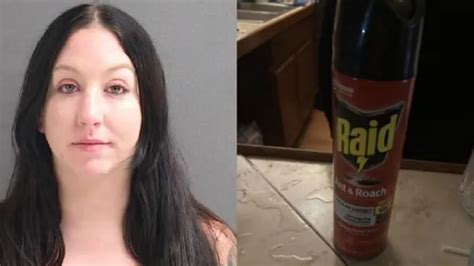 Florida woman arrested for poisoning after allegedly spiking man’s drinks with ‘Raid’ roach spray