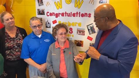 Florida woman celebrated for over 50 years as McDonald’s employee