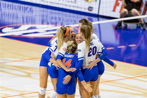 Florida womens volleyball. The official 2023 Women's Volleyball schedule for the . The official 2023 Women's Volleyball schedule for the . Skip To Main Content Pause All Rotators ... Hide/Show Additional Information For Florida Tech - October 7, 2023 Oct 10 (Tue) 7:00 PM. SSC * at #3 Tampa. Box Score; Recap; Tampa, Fla. Bob Martinez Athletics Center. L, 1-3. Box … 