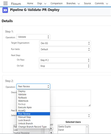 Flosum deployment pipeline. com.  Pipelines improve scalability, reduce man...