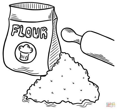 Flour And Food Coloring