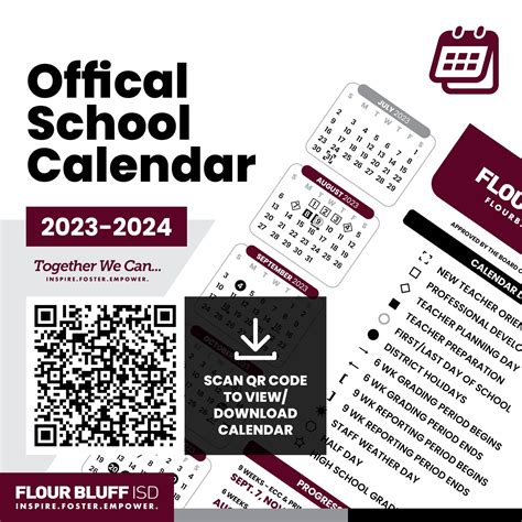 Flour Bluff ISD Our 20232024 School Calendar is now...