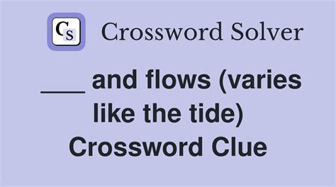 Flow back, as the tide Crossword Clue Answers