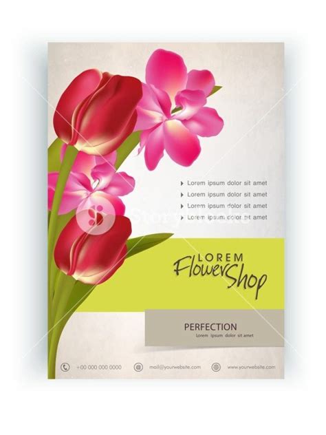 Flower Flyer Free PSD Template CreativePsdDownload