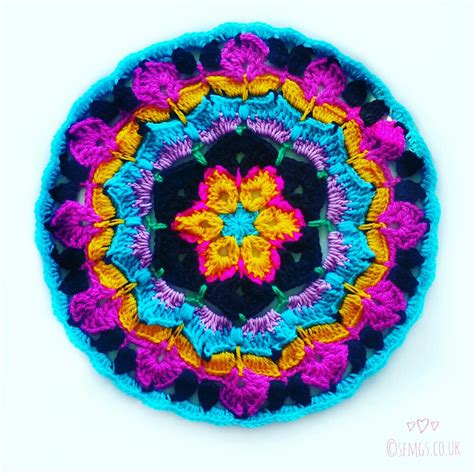 Flower Mandala Free Crochet Pattern Free Crochet Patterns