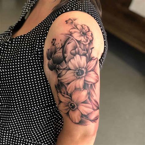 Flower tattoos arm. Small tattoos have been trending for quite some time now. They are a great way to express oneself without being too bold or overbearing. Small tattoos are also an excellent option ... 
