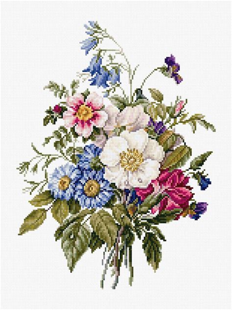 Flowers bouquet embroidery kit. Things To Know About Flowers bouquet embroidery kit. 