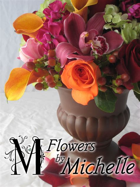 Flowers by michelle. Flowers by Michelle offers custom flowers for your special day, from weddings to parties and events. See their galleries, read their reviews and get inspired by their premium and reliable service. 