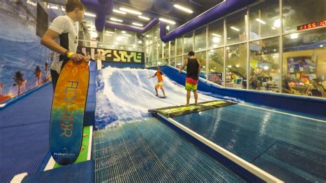 Flowrider Indoor Surfing Visit St Petersburg Clearwater Florida