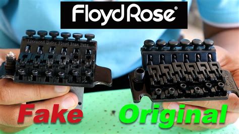 Floyd Rose Fake vs Floyd Rose Original Review & Test - YouTube