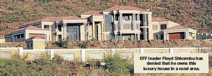 Floyd Shivambu denies house rumours: