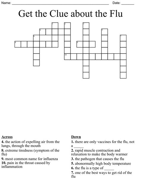 The most likely crossword and word puzzle answers for the clue of Avian Influenza Virus. The most likely crossword and word puzzle answers for the clue of Avian Influenza Virus Quizzes; Events; Quiz Creation ... Explore more crossword clues and answers by clicking on the results or quizzes. 25 results for "avian influenza virus" hide this ad.. 