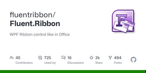 Fluent wpf. Ribbon is an open source WPF control library licensed under the MIT Lic...