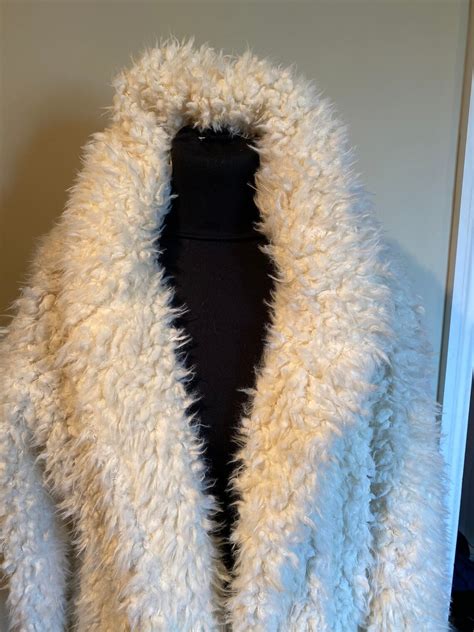 Fluffy White Coat - Etsy