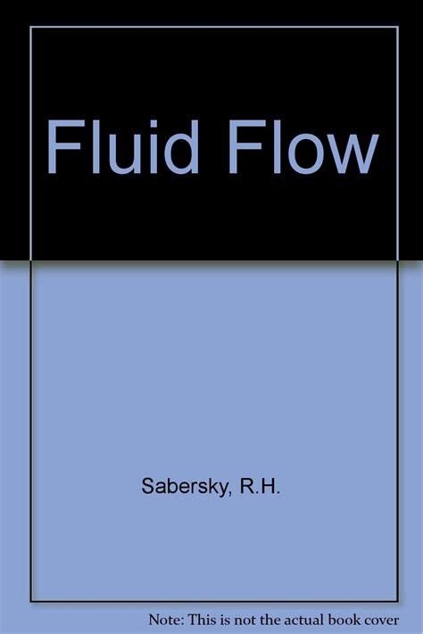 Fluid Flow Sabersky
