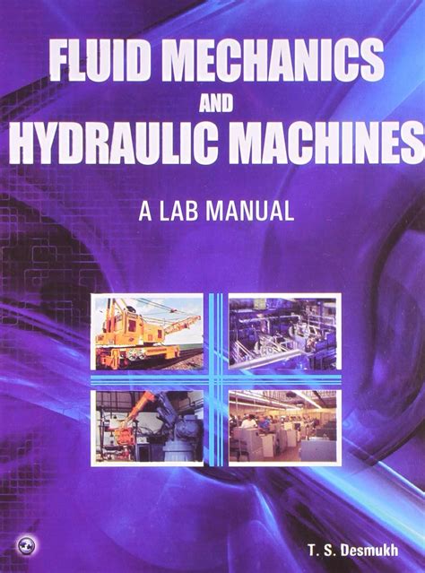 Fluid mechanics and hydraulic machines a lab manual by t s desmukh. - Para vivir más de una vida.