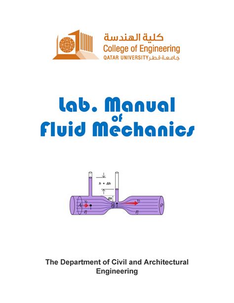 Fluid mechanics laboratory manual with solutions. - Le grand livre de android 5 éditions.