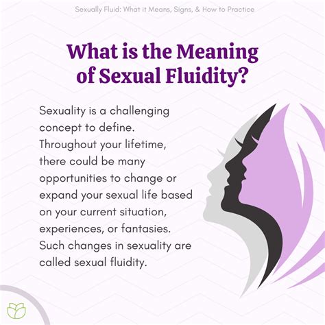 Fluid sexuality. Fluid: The concept that sexuality and sexual orientation can change over time and depend on the context or situation. ... Sexual Orientation: Referring to the enduring patterns or specific type of physical and emotional attraction that a person experiences toward other people. For example, heterosexual, bisexual, or homosexual. 