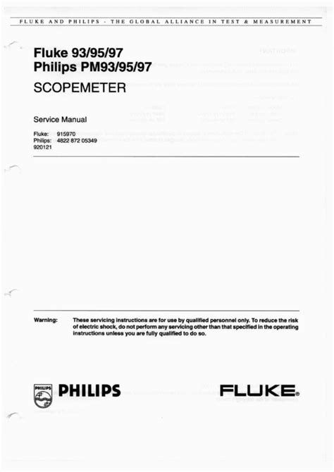 Fluke 93 95 97 scopemeter service manual. - Manual tv semp toshiba 42 infinity.