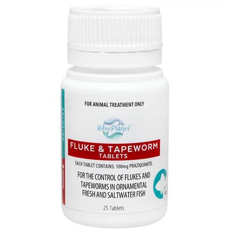 Fluke and Tapeworm Tablets 25pk - shrimplovers.com.au