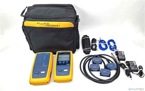 Fluke fiber certifier.  Fluke Networks industry-leading portfolio of innov...