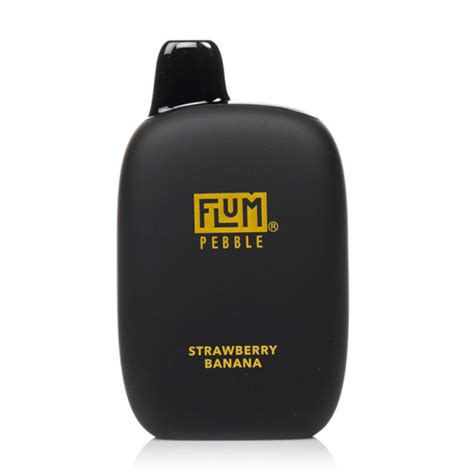 Flum Pebble Strawberry Banana Disposable Vape - MB Vape