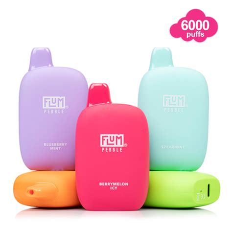 Discover the Flum Pebble 6000 Disposable, offering up to 6000 delicio