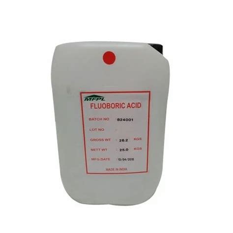 Fluoboric Acid at Best Price in India