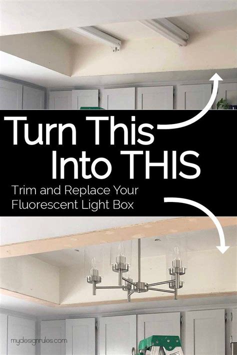 Fluorescent light box replacement.  Going for undercabinet lighting, recessed Upgrade...