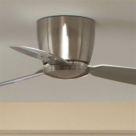 With lights or without, flush mount ceiling fan designs offer a sleek profile for small rooms or rooms with low ceilings. Filter by: 44 in. Span or Smaller 48 - 58 in. Span 60 - 78 in. Span 1-2 blade 3 blade ...