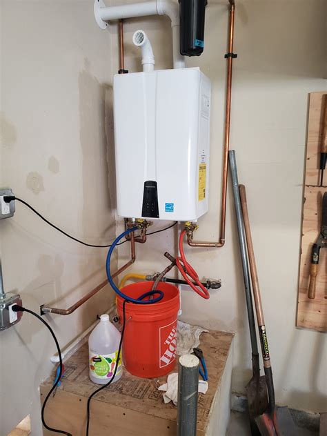 Flush water heater. Sep 16, 2021 ... Most plumbers recommend that you drain your tank before flushing it. Draining your tank requires the water supply to be shut off so your tank ... 