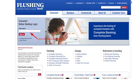 Flushing Bank Login