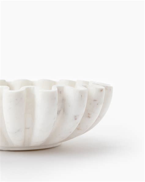 Fluted Marble Bowl – McGee & Co.