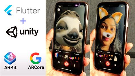 Flutter + Unity3D Augmented Reality Unity Connect