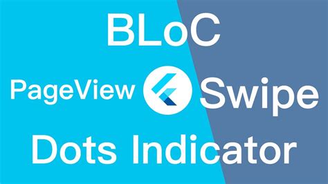 Flutter BLoC PageView and Dots Indicator - YouTube