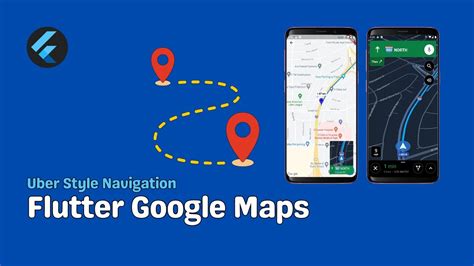 Flutter Map Navigation Uber Style Full Tutorial + Source Code