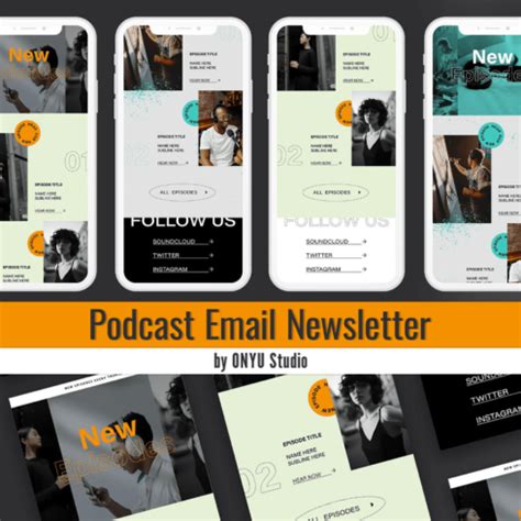 Flutter Podcast Newsletter Template in 2021 program