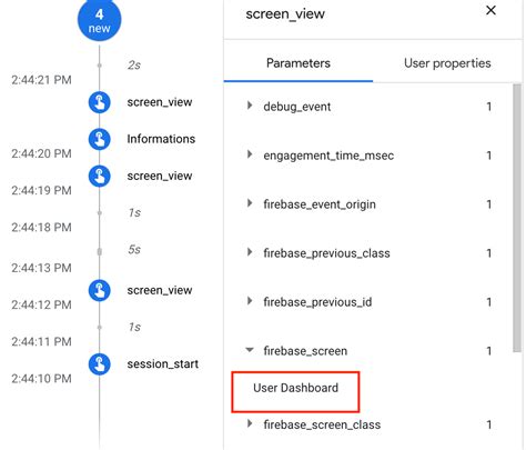 Flutter firebase analytics screen tracking. package.  When a screen transition occurs...