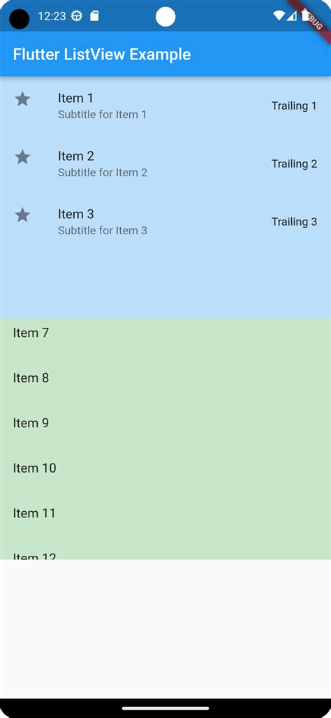 Flutter refresh listview builder. builder` in a BottomSheet in Flutter ...